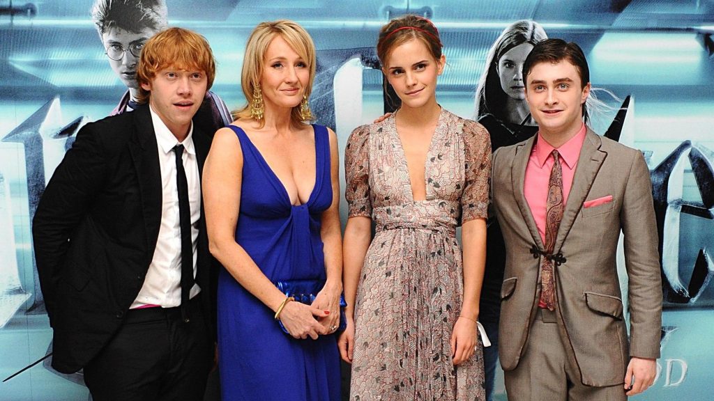 j.k. rowling harry potter reunion