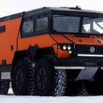 This is how the new Burlak all-terrain vehicle looks like – eight-wheeled, with a cruising range of 2500 km. new Burlak all-terrain