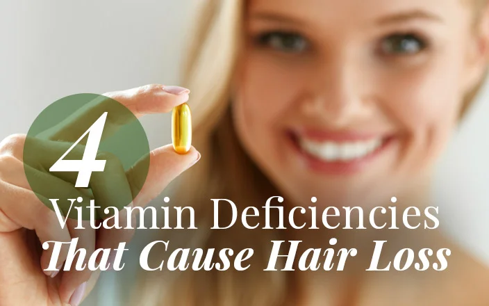 which vitamin deficiency causes hair loss