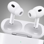 AirPods Pro 2 presented with a case equipped with USB-C. AirPods Pro 2
