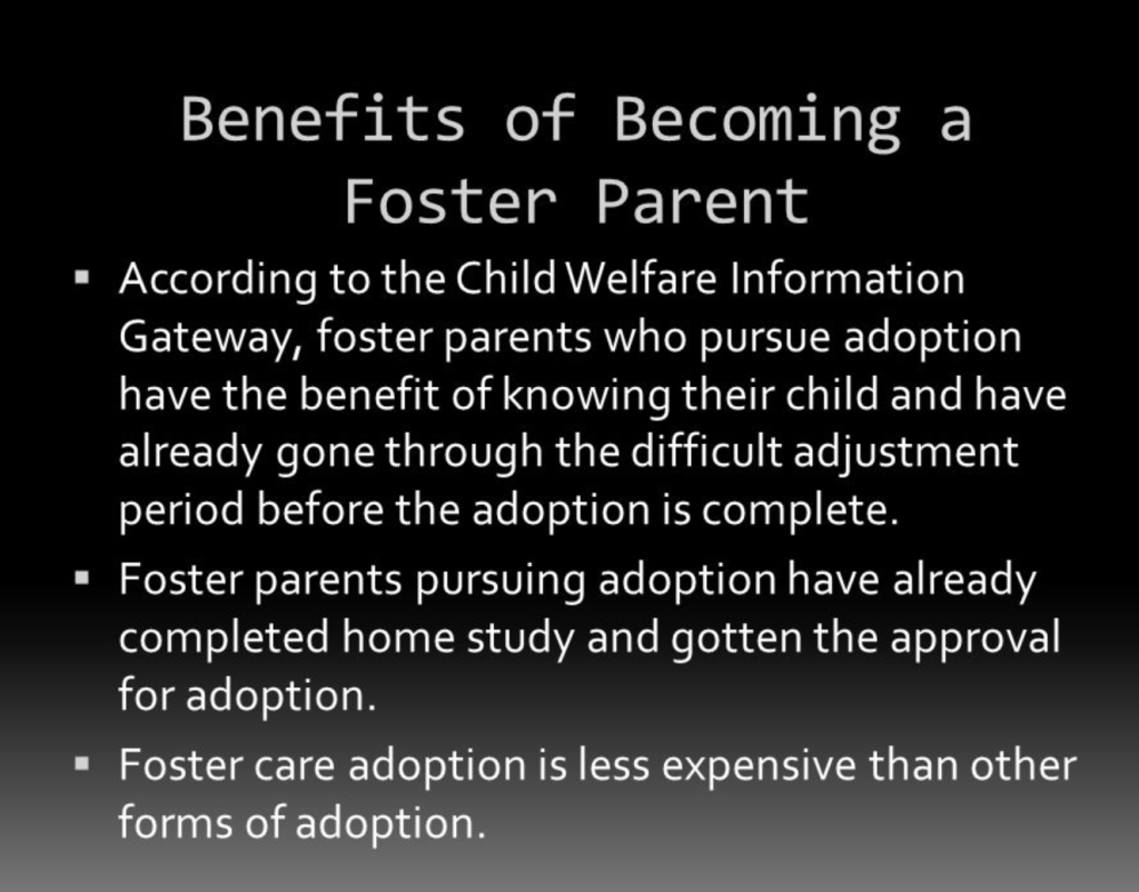 Benefits of Being a Foster Parent