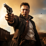 Elon Musk, with a pistol in his hands, demanded to be included in Cyberpunk 2077 Elon Musk
