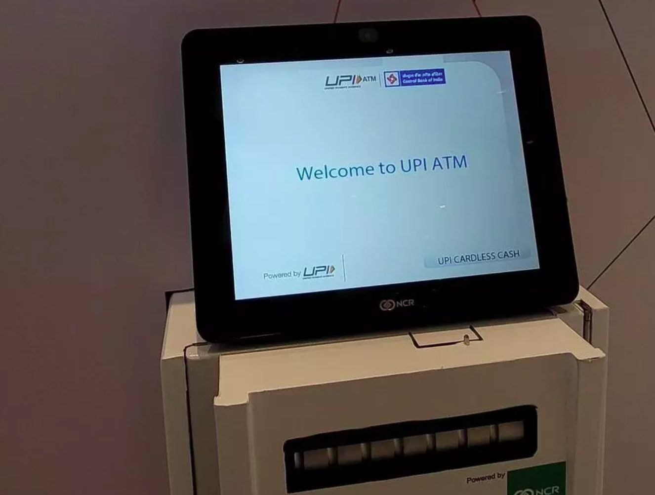 First UPI ATM