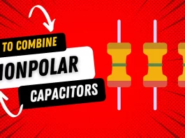 How to Combine Non-Nonpolar Capacitors