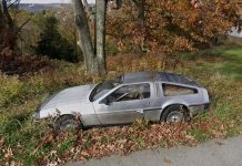 Legendary DeLorean DMC-12 from Back to the Future found abandoned on Google Maps Legendary DeLorean DMC-12