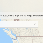 Microsoft disables offline maps