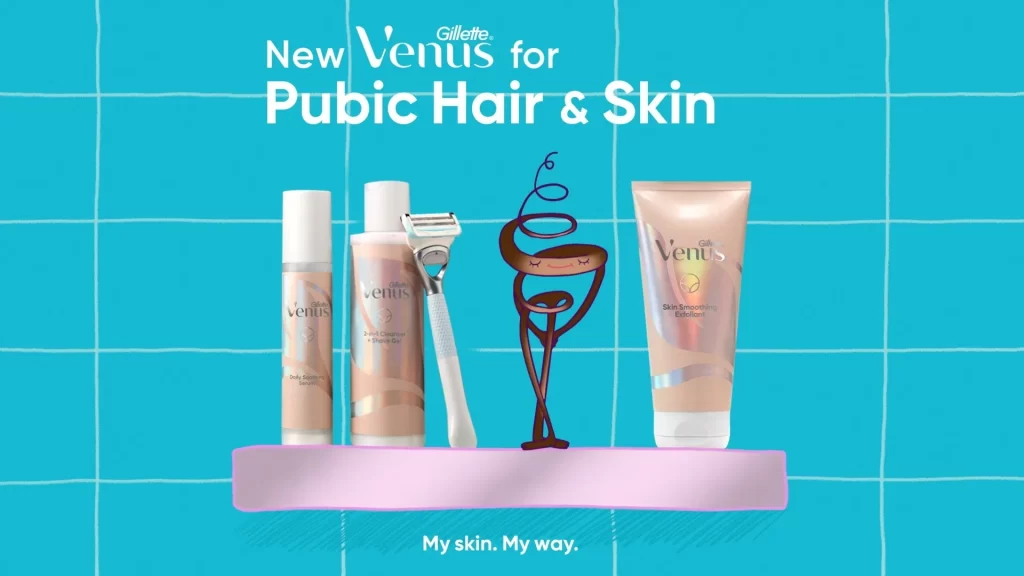Venus Pubic Hair Commercial