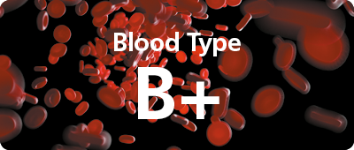 b+ blood type