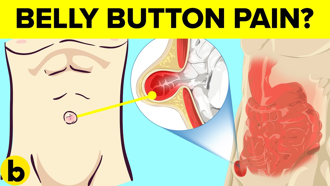 belly button pain