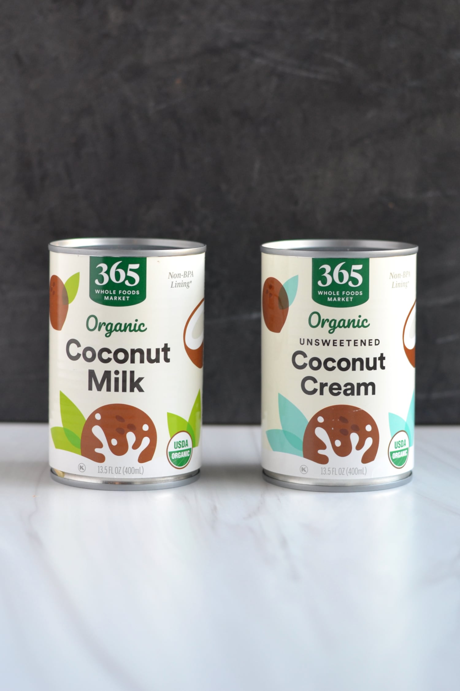 coconut milk vs coconut cream