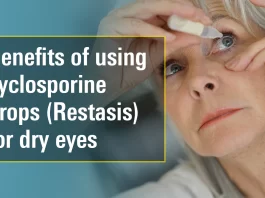 cyclosporine eye drops