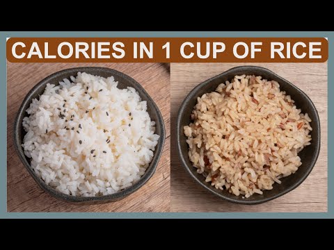 how many calories in rice