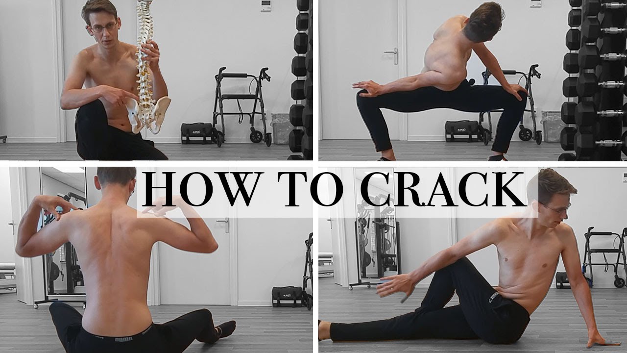how to crack your upper back