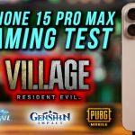 A full-fledged Resident Evil Village was first tested on the iPhone 15 Pro Max iPhone 15 Pro Max