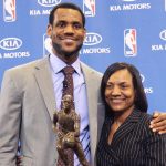 lebron james mom