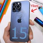 So much for the vaunted durability of the new iPhone 15 Pro Max. new iPhone 15 Pro Max