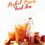 Sipping the Sweet Elegance of Peach Tea peach tea