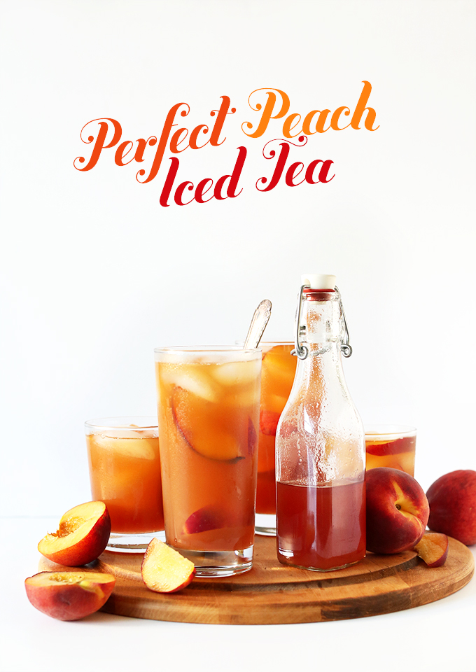 peach tea