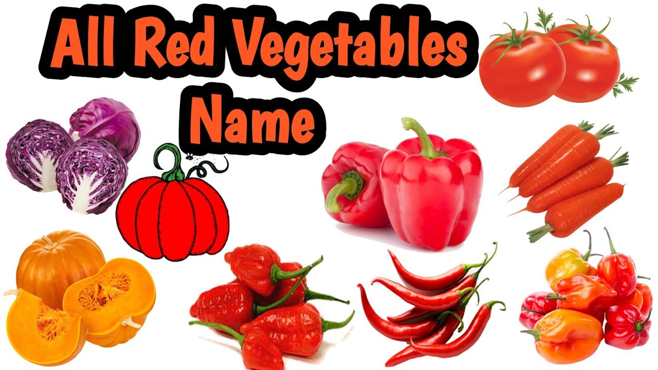 red vegetables