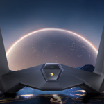The Thor X4 AX6000 router, which looks like a sci-fi fighter, has been introduced sci-fi fighter