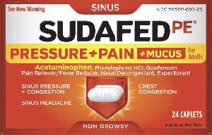 sudafed side effects