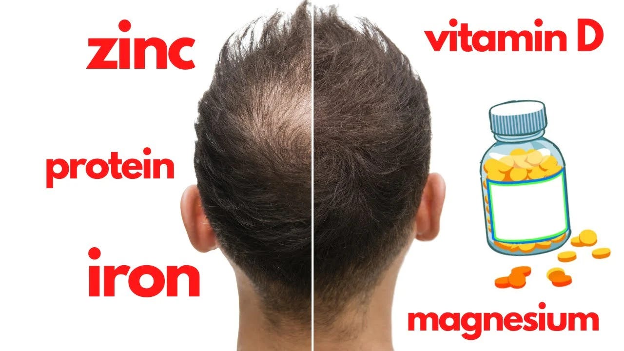 vitamin deficiency that causes hair loss