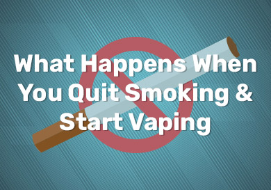 what happens when you quit smoking and start vaping