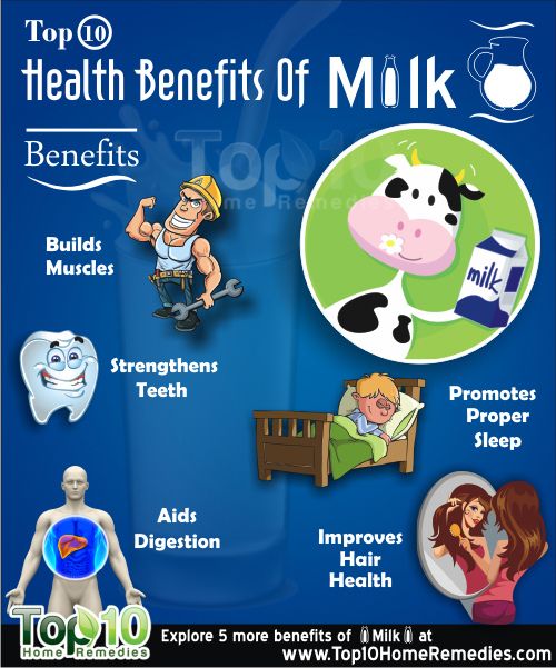 10 benefits of milk