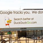 Apple’s Safari browser could use the DuckDuckGo search service by default. Apple's Safari browser