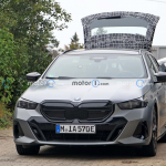 This is the 2024 BMW 5 Series Touring wagon. Official image published BMW 5 Series
