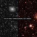Results of test shootings of the Euclid telescope Euclid telescope