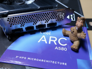 Intel Arc A580 graphics card