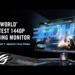 The Gaming Beast ROG Swift 360Hz PG27AQN ROG Swift 360Hz PG27AQN