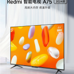 75 inches, 4K and 120 Hz – for $425. Redmi TV A75 2024 goes on sale in China Redmi TV A75