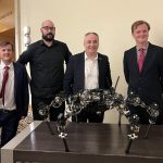 introduced the SCAR-E robot for asteroid exploration and challenged the “four-legged” from Boston Dynamics SCAR-E robot