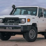 Toyota has introduced an updated 10-seater Land Cruiser 70, which is not available for purchase. Toyota
