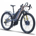 Yamaha Y-01W AWD all-wheel drive electric bicycle presented Yamaha Y-01W AWD