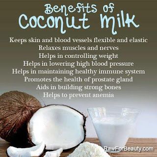 benefit of coconut milk