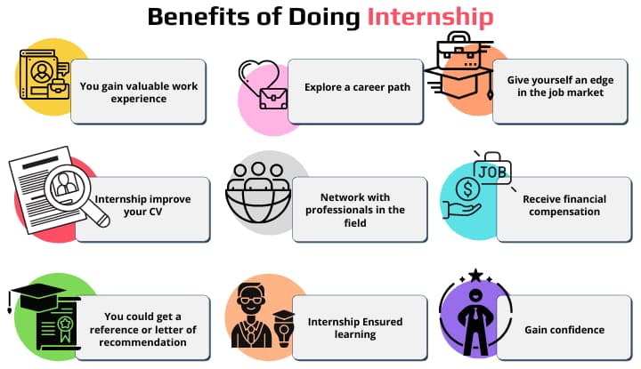 benefits of an internship