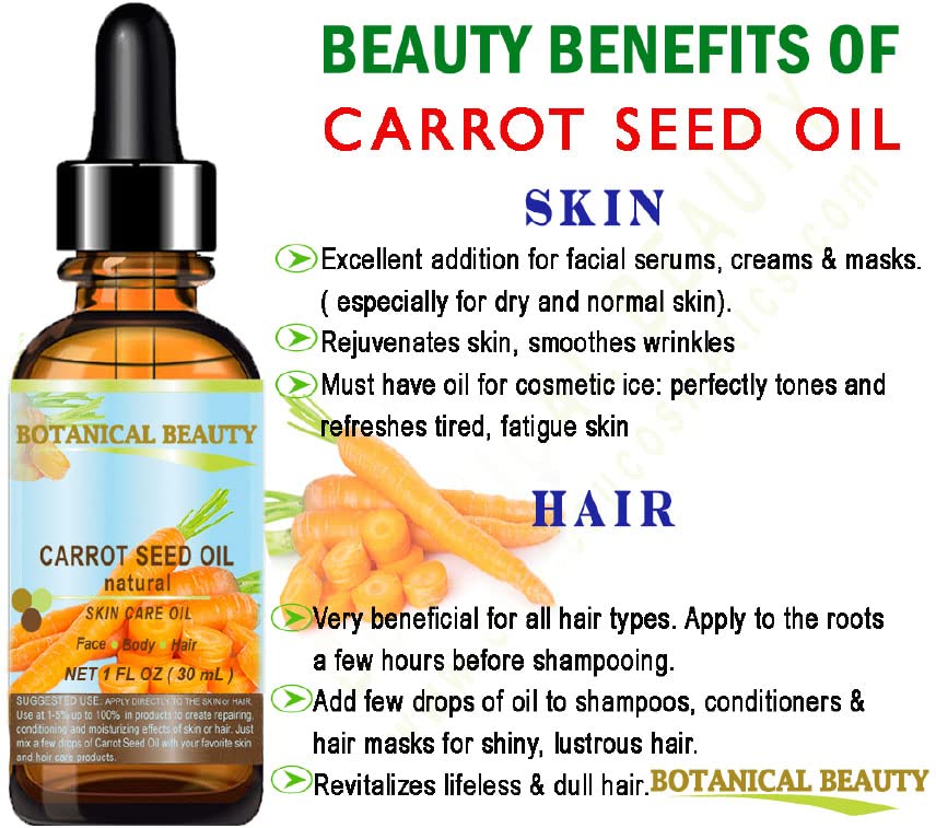benefits of carrot seed oil