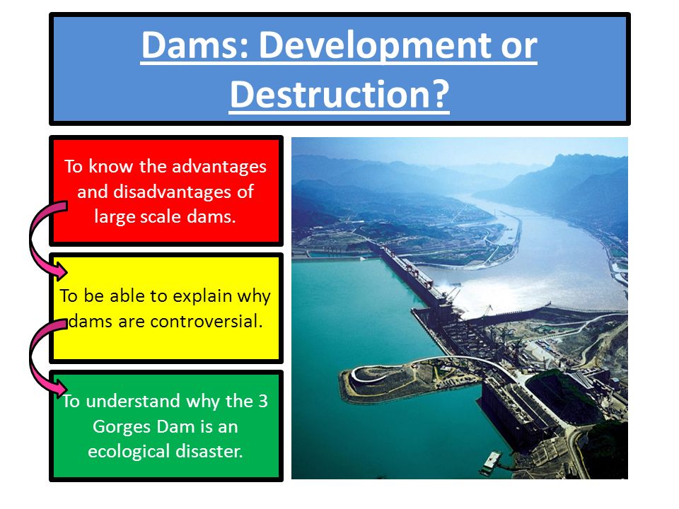 benefits of dams