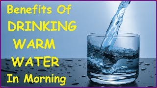 benefits of drinking water in the morning