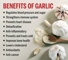 benefits of eating garlic cloves