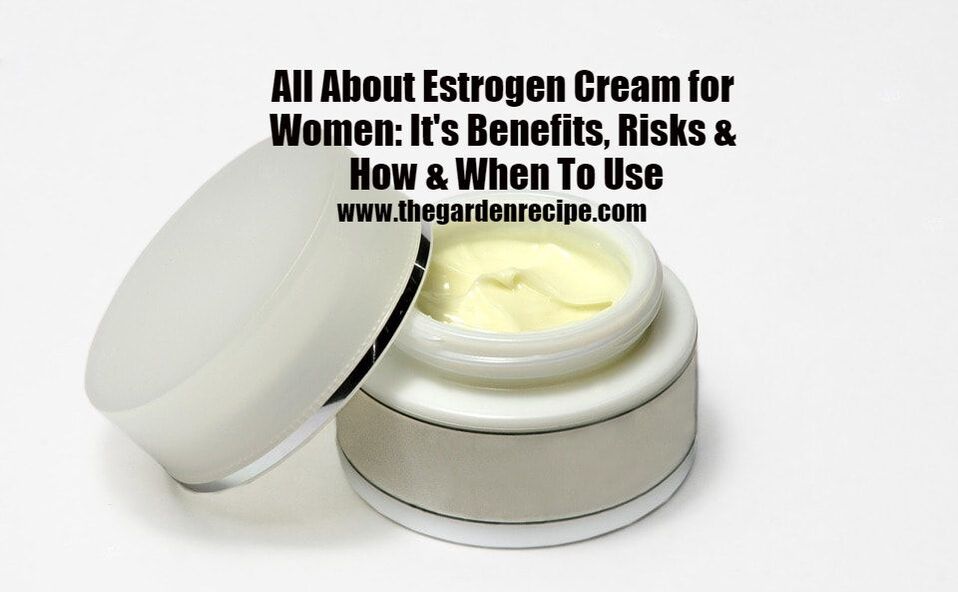 benefits of estrogen cream after menopause