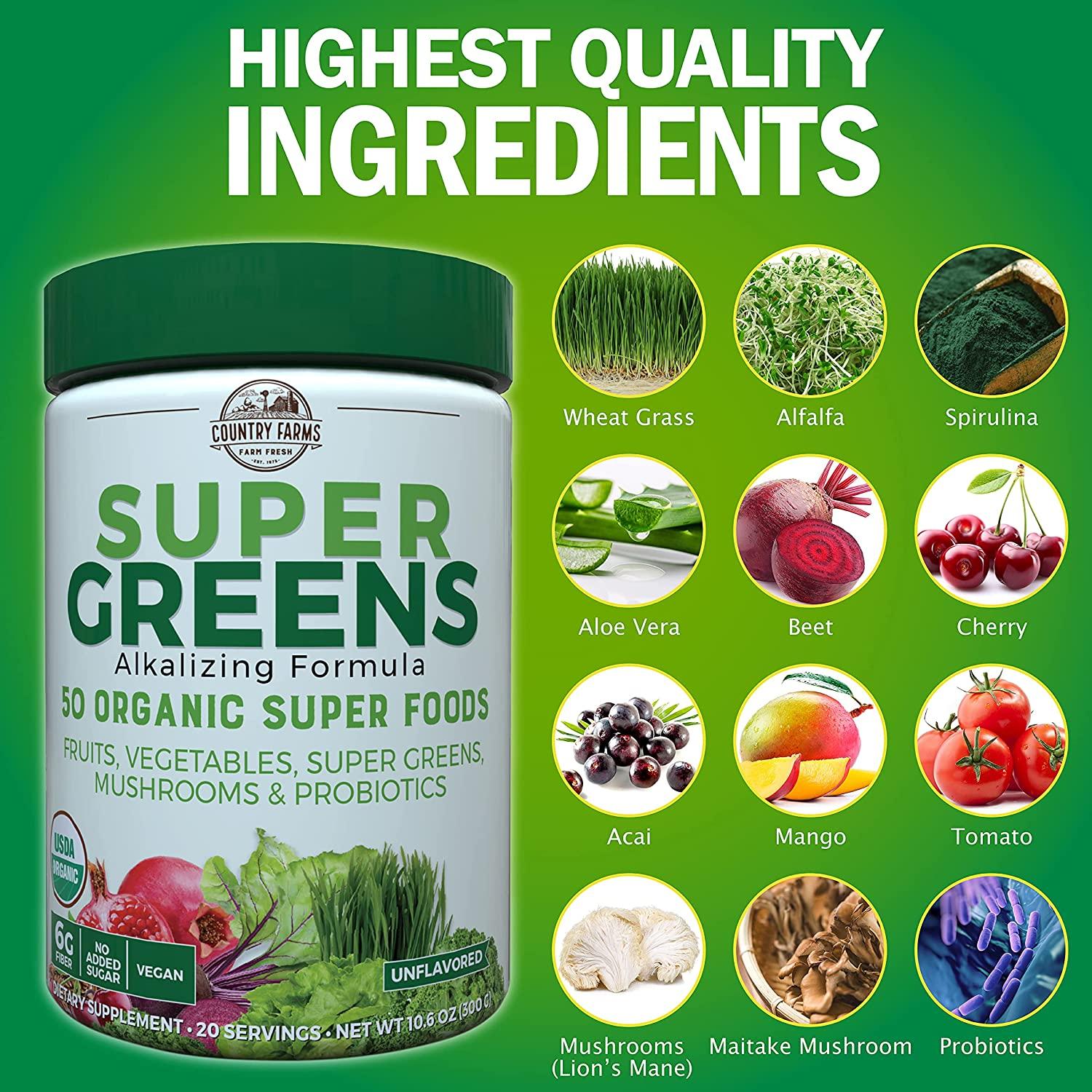 benefits of super greens