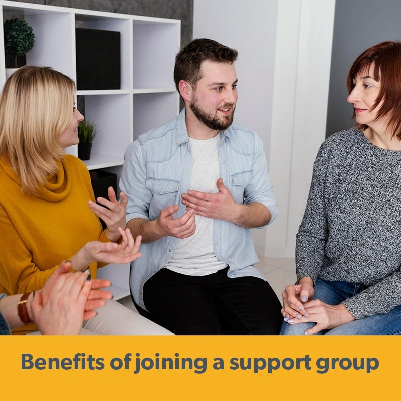 benefits of support groups