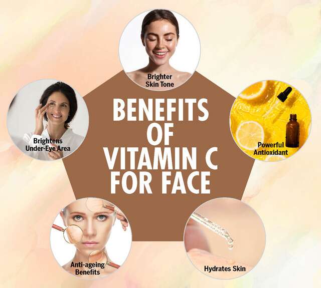 benefits of vitamin c on face