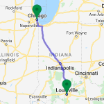 Route from Chicago to Louisville: Hidden Gems and Cultural Delights chicago to louisville