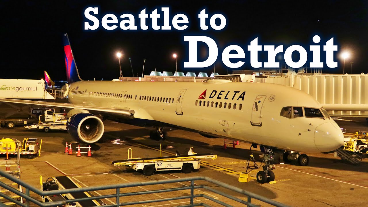 detroit to seattle