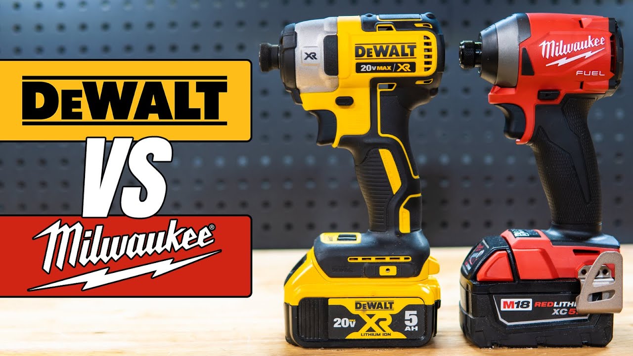 dewalt vs milwaukee